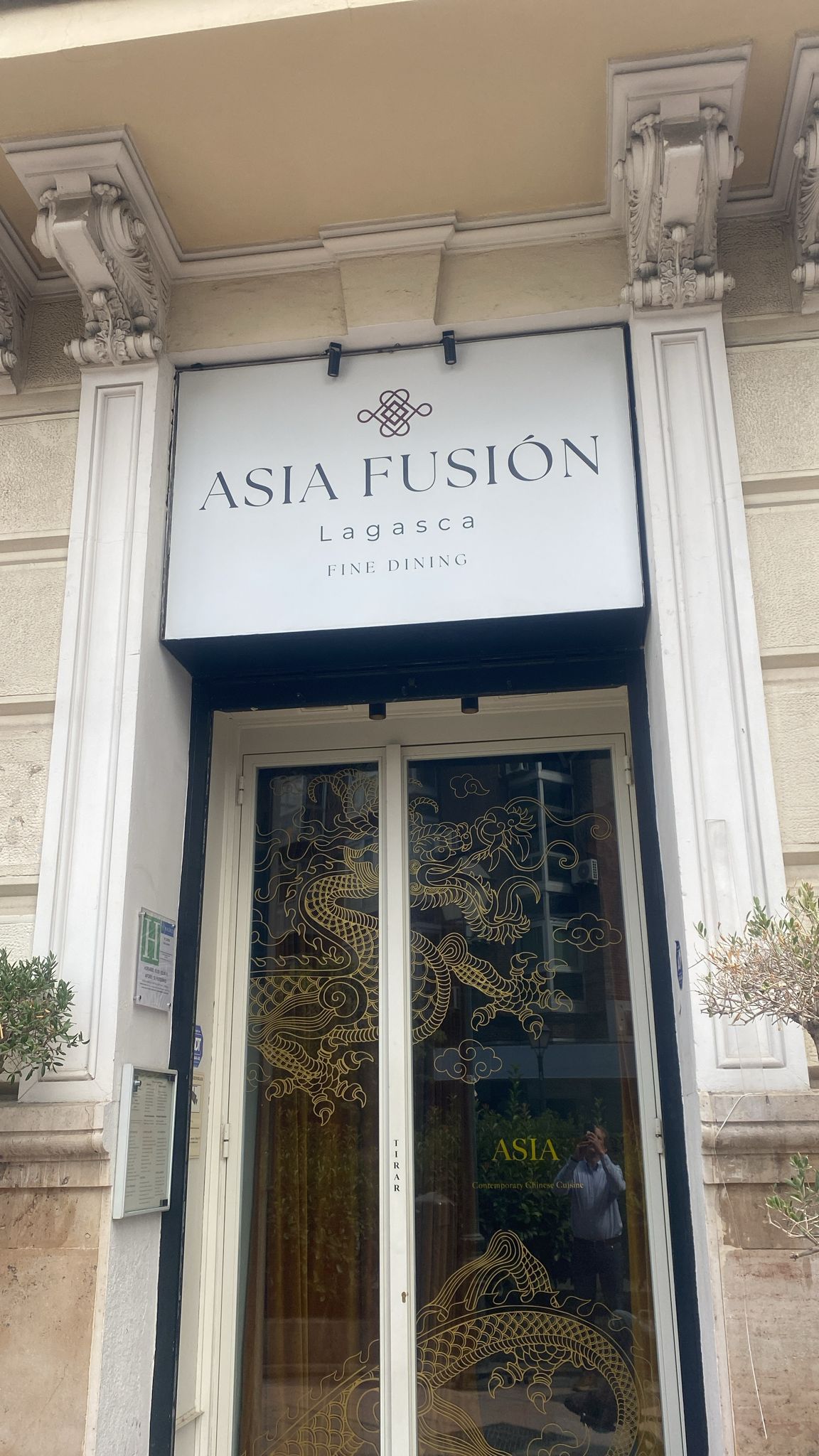 Asia Fusion Lagasca entrada